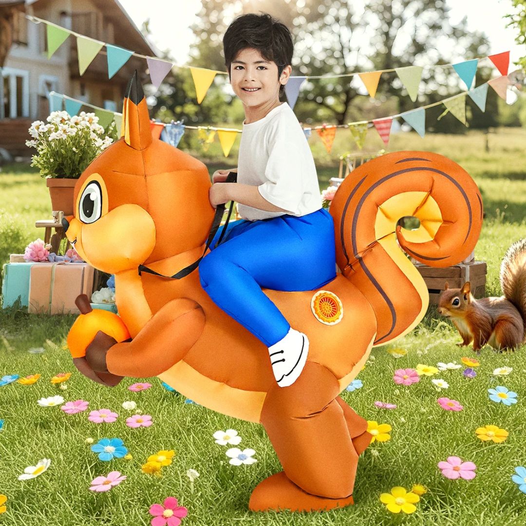 Loomora Dino-Unicorn Inflatable Costume