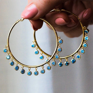 Azure Elegance Earrings