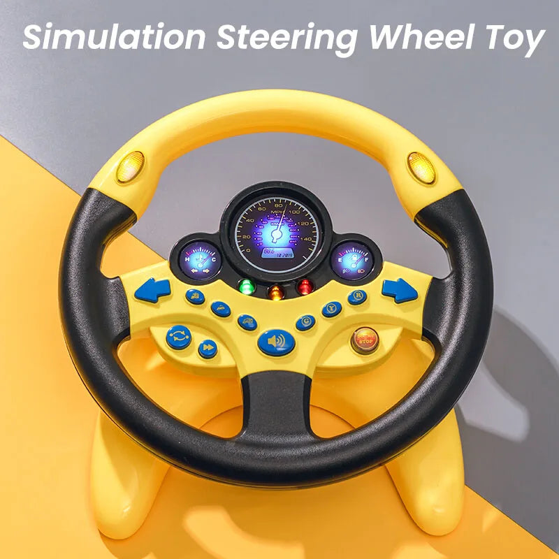 Loomora Bright Start Steering Wheel Toy