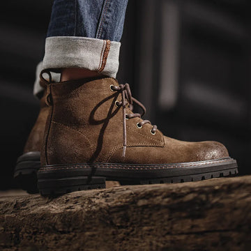 Loomora Vintage Lace-Up Winter Boots