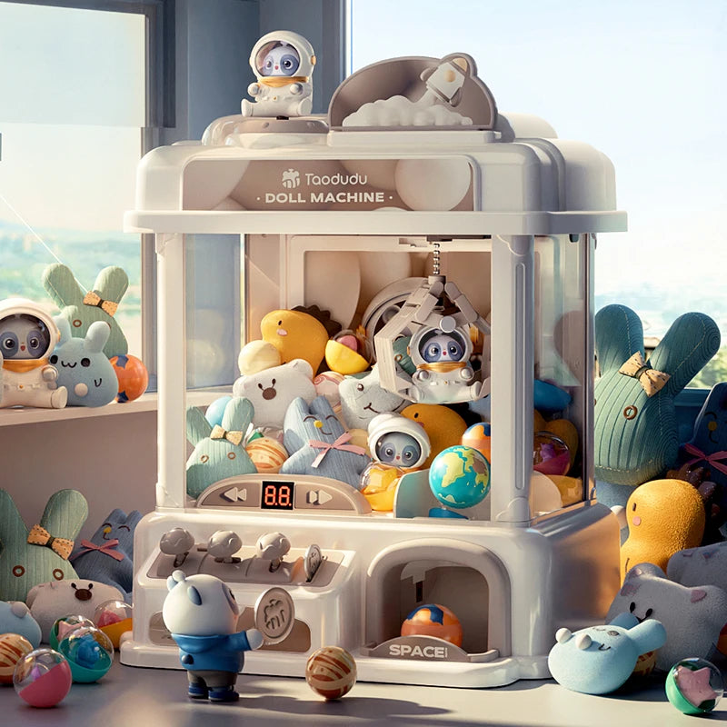 Claw Machine Clip Pop Game – Fun Skill Toy for Creative Play (Gift for Children, Ages 3–10)