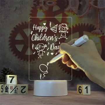 Loomora GlowWrite LED Night Light Customized