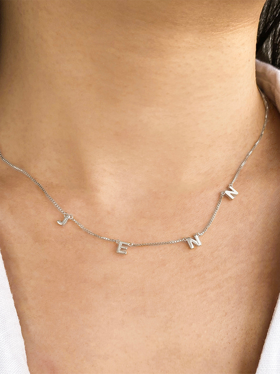 Amal Celestial Letter Necklace