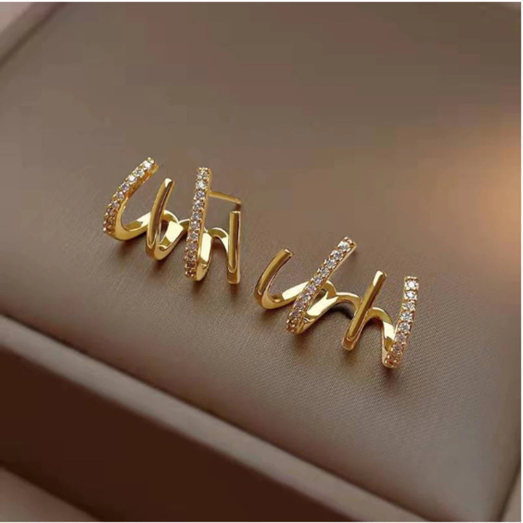 Pearl Heart Earrings