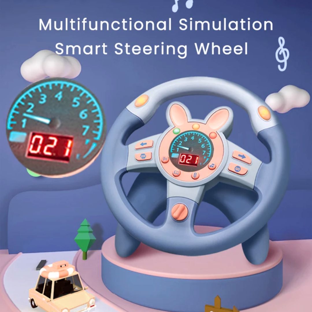 Loomora Bright Start Steering Wheel Toy