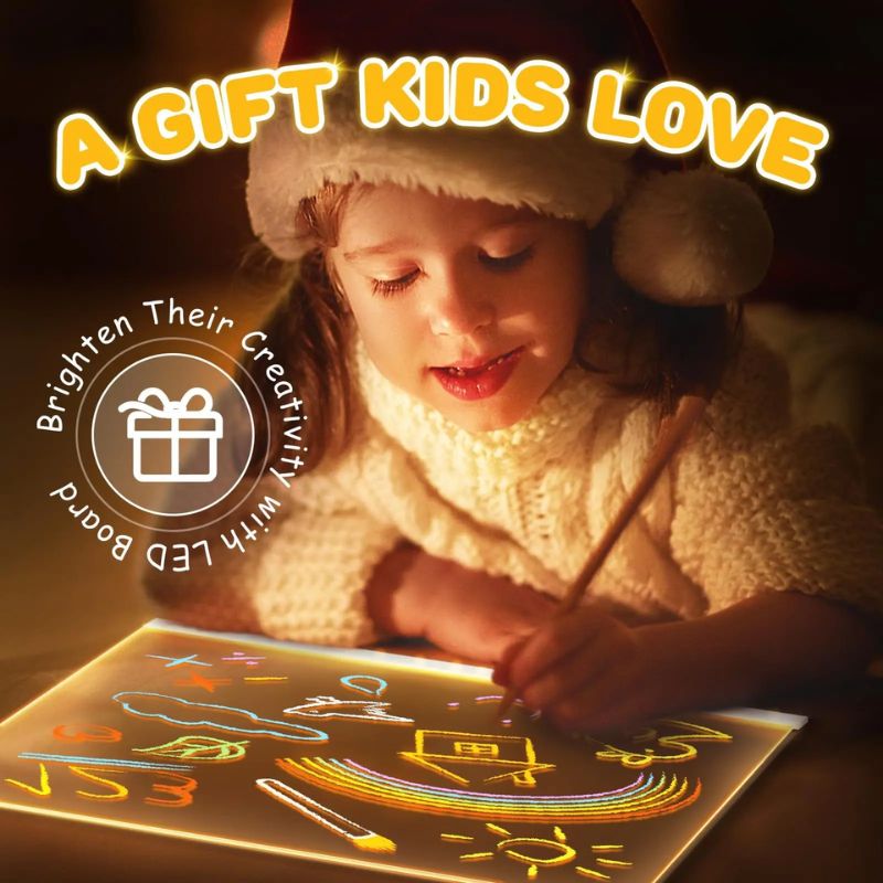 Bright Ideas LED Drawing Board – Creative Play Toy for Kids (Ages 3–10)