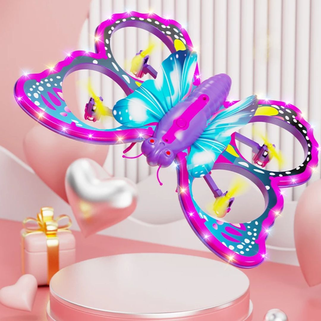 Loomora Glitter Butterfly Drone