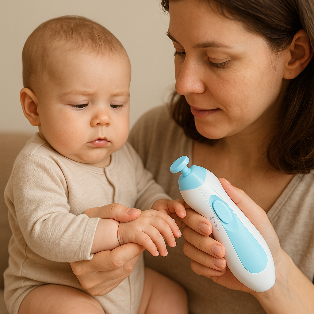 Gentle Baby Nail File – Safe Nail Care Tool for Infants (Gentle Grooming, Ages 0+)