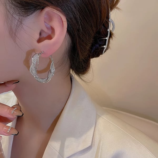 Boucles d'Oreilles Twist Élégantes
