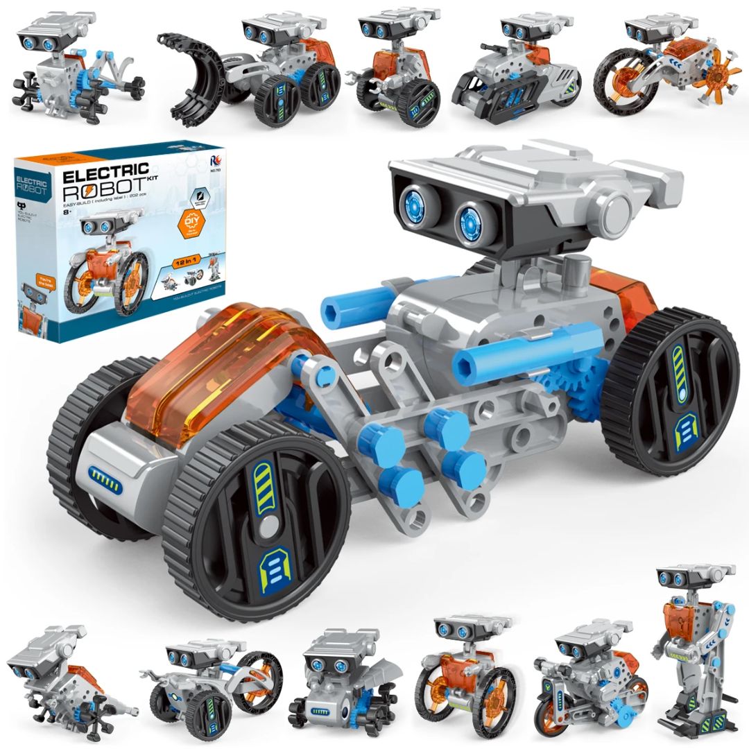Loomora 12 in 1 - Solar Robot Science Kit