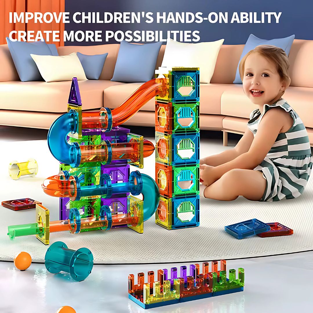 Loomora Magnetic Marble Builder Set