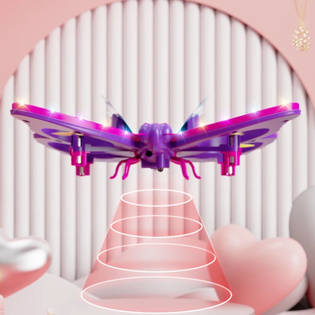 Loomora Glitter Butterfly Drone
