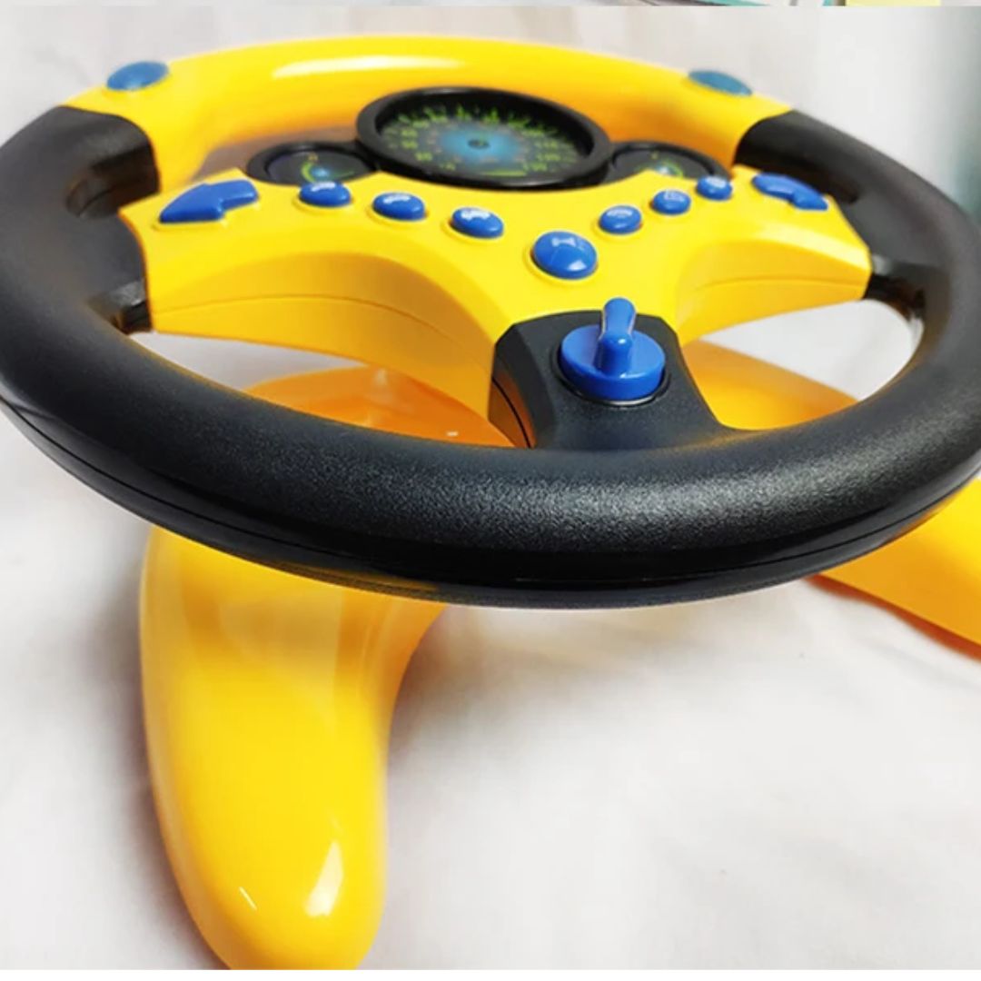 Loomora Bright Start Steering Wheel Toy