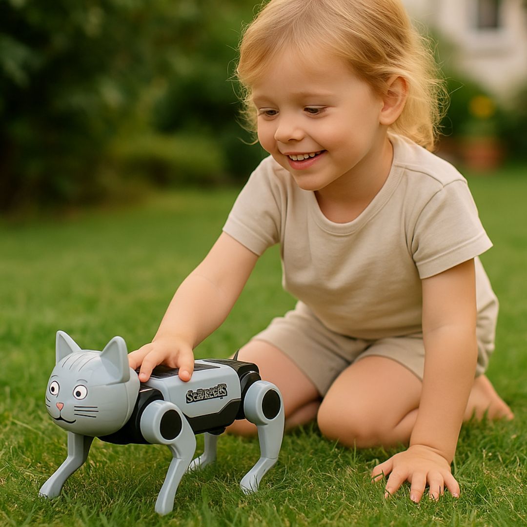 Loomora 2 IN 1 RC Mechanical Dog & Cat Kit