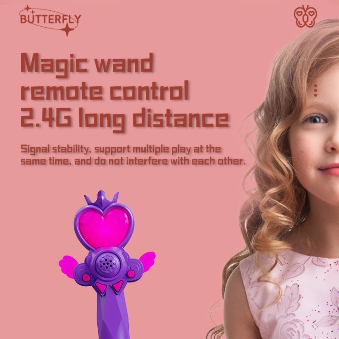 Loomora Glitter Butterfly Drone