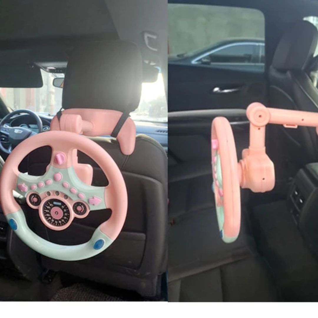 Loomora Bright Start Steering Wheel Toy