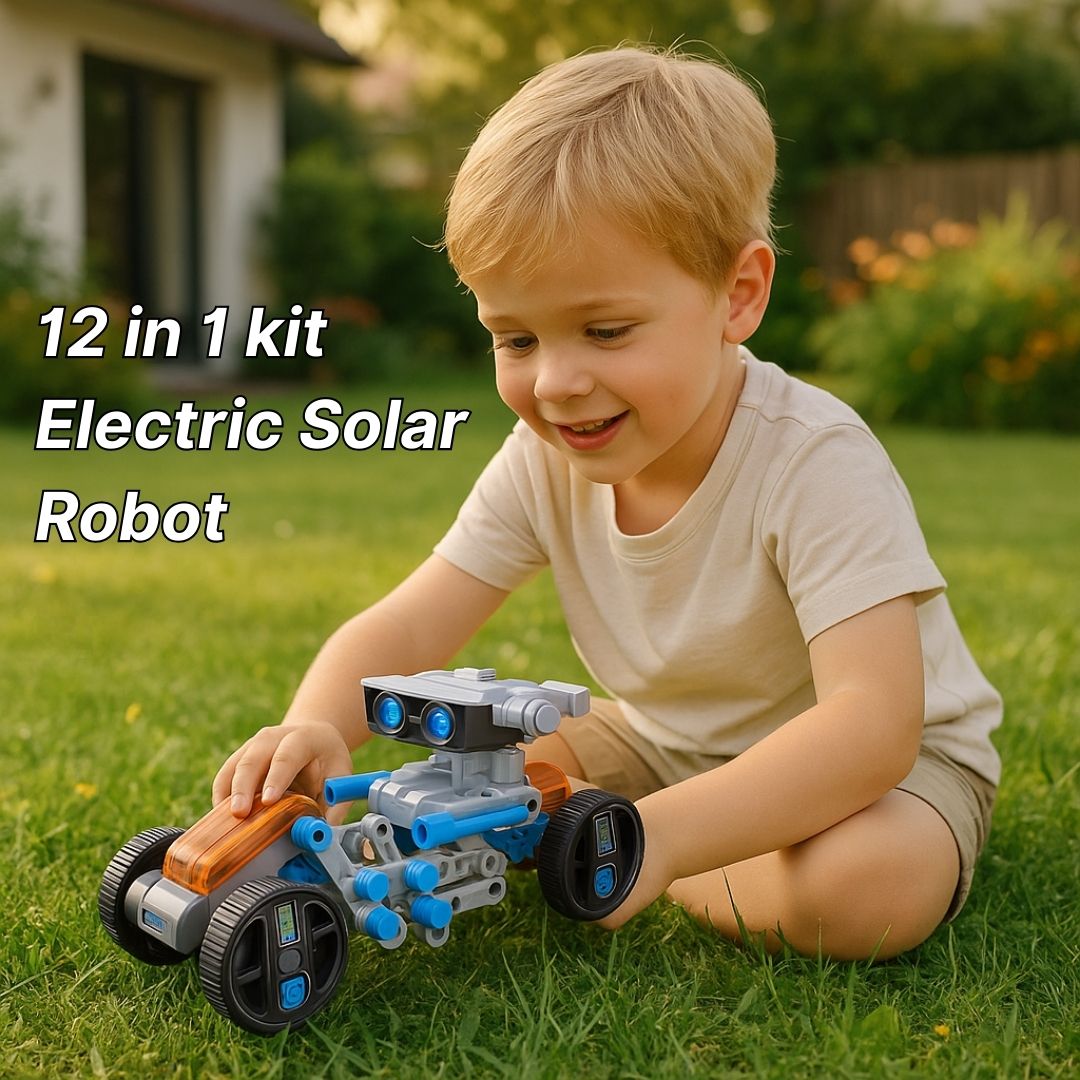 Loomora 12 in 1 - Solar Robot Science Kit