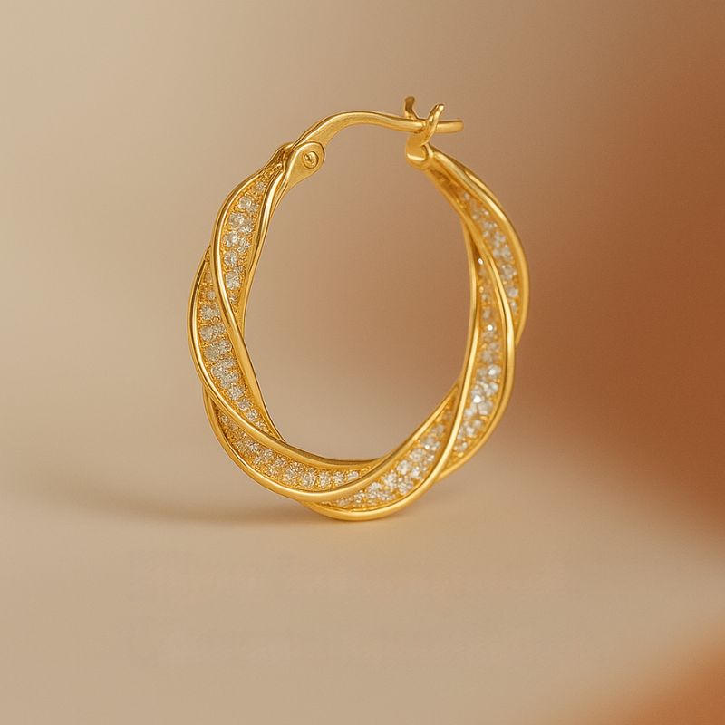 Elegant Twist Earrings