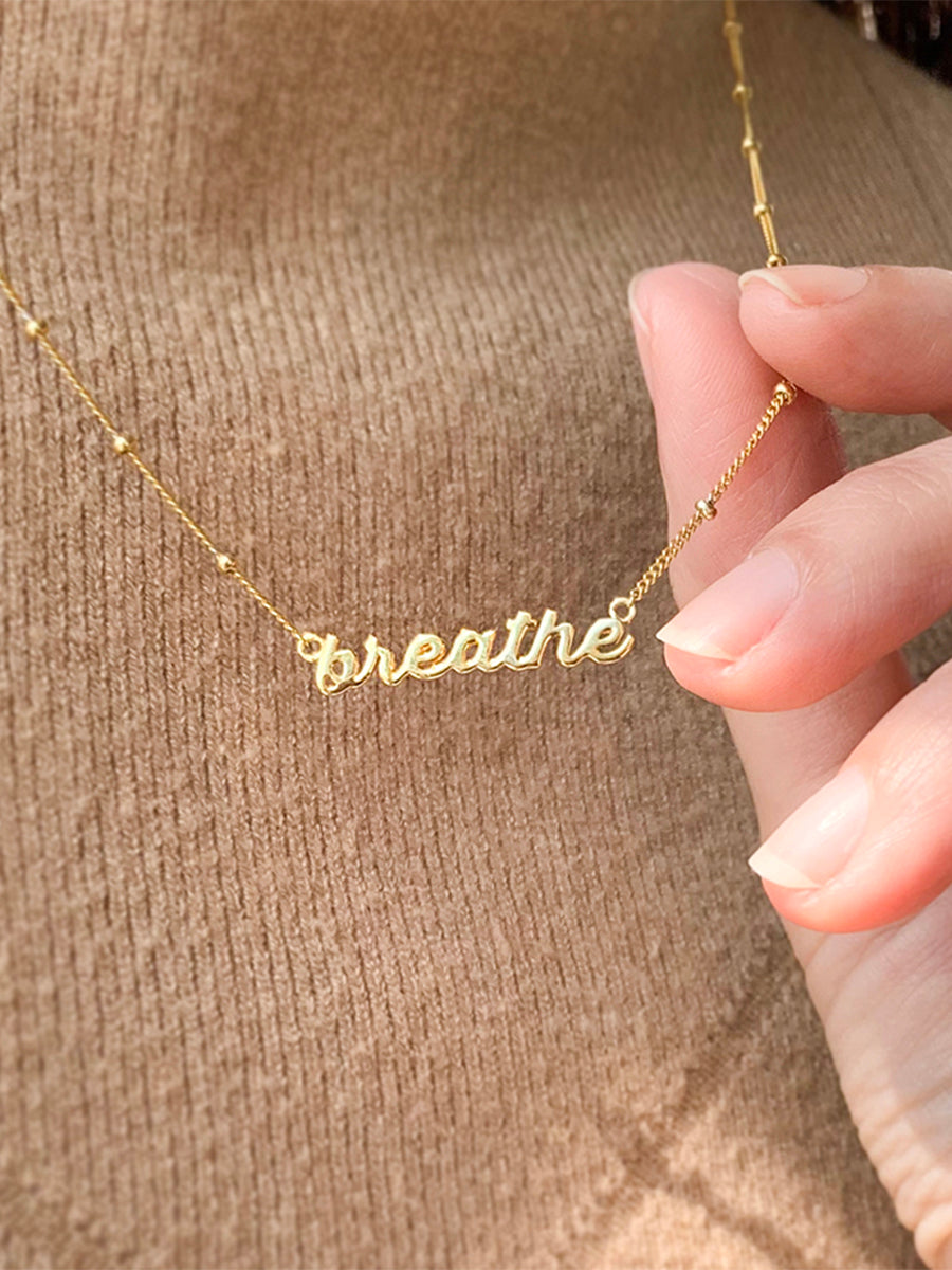 Amal Radiance Nameplate Necklace