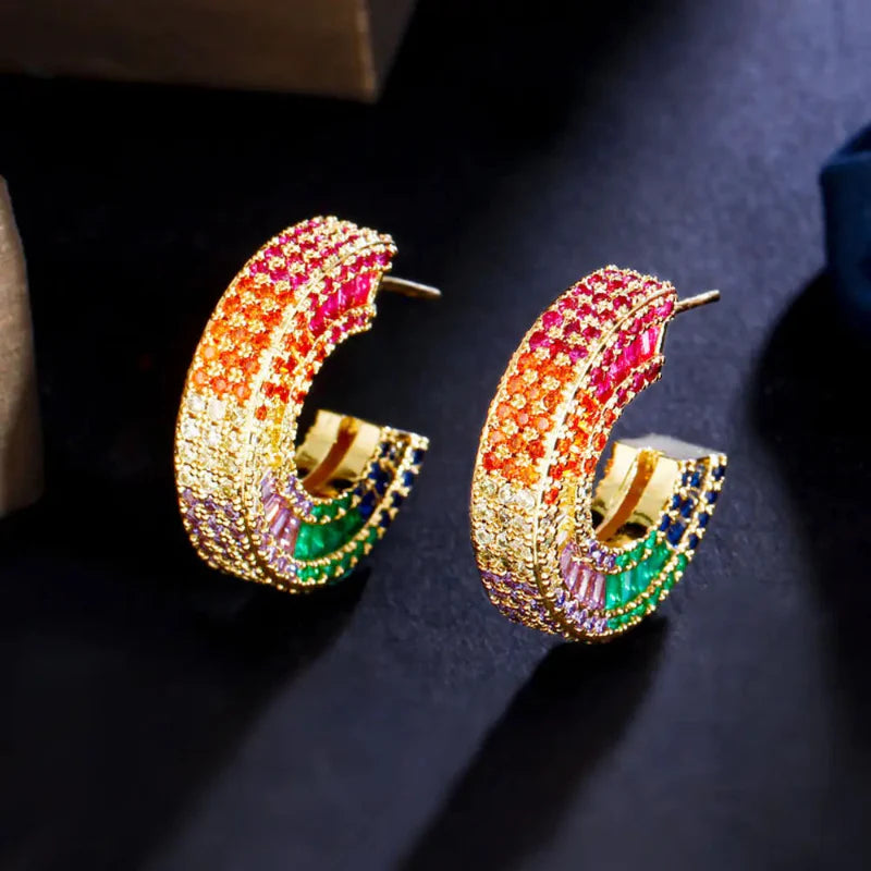 Odetta Polychrome Earrings