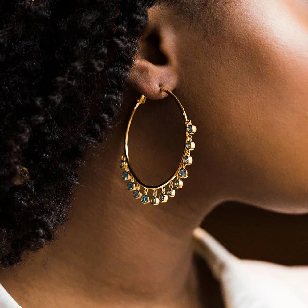 Azure Elegance Earrings