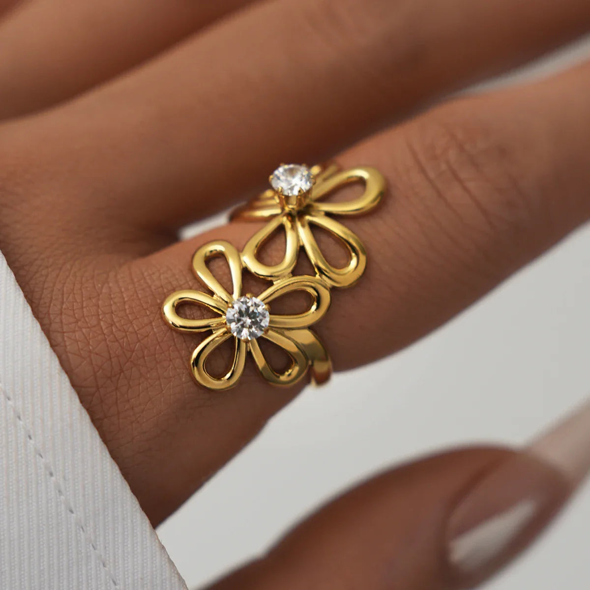 Summer Sparkle Zirconia Ring
