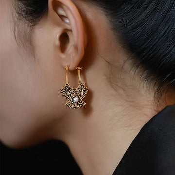 Scarlet Plum Earrings