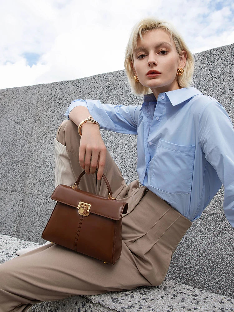 Loomora Luxe Leather Crossbody Bag