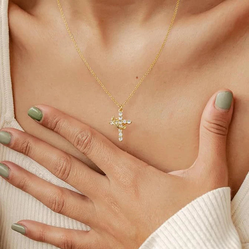 Royal Cross Necklace