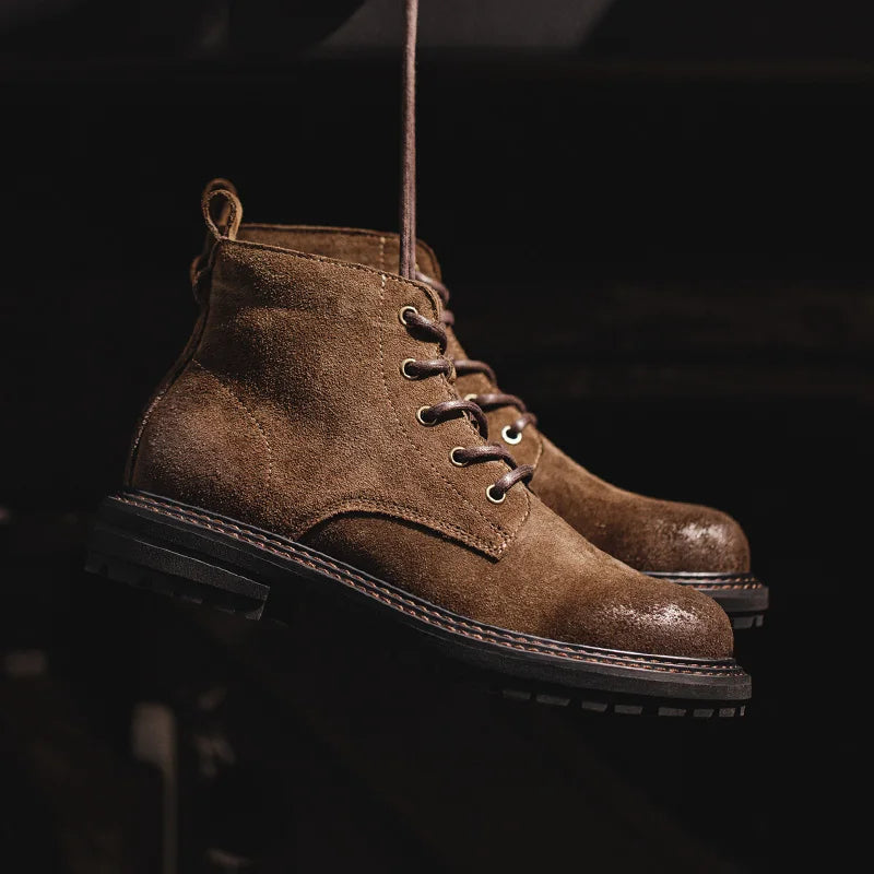 Loomora Vintage Lace-Up Winter Boots