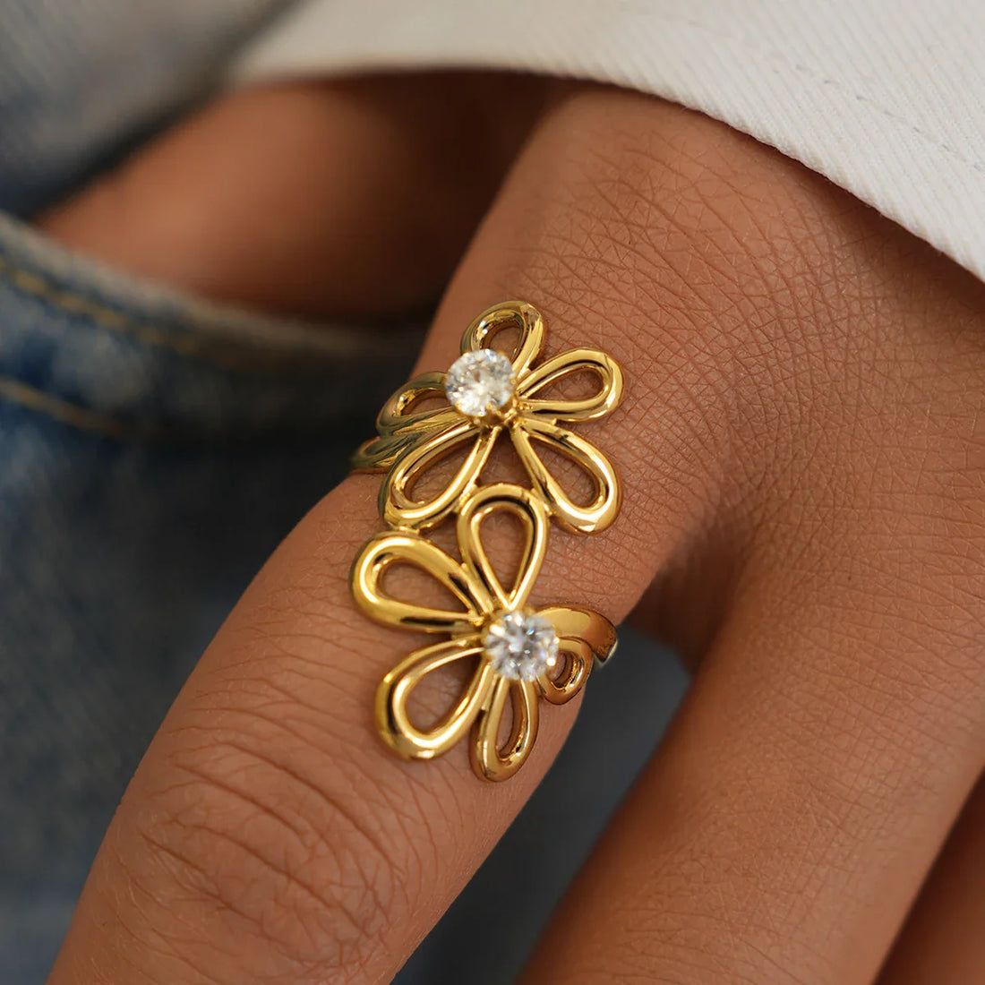 Summer Sparkle Zirconia Ring