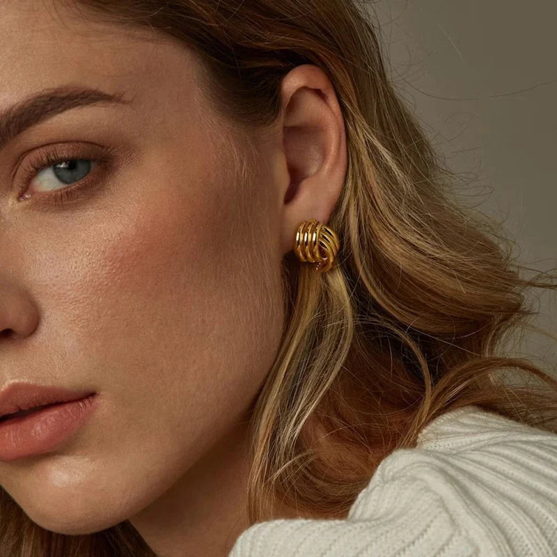 Twisted Elegance Earrings