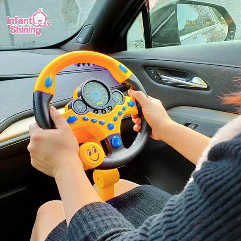 Loomora Bright Start Steering Wheel Toy