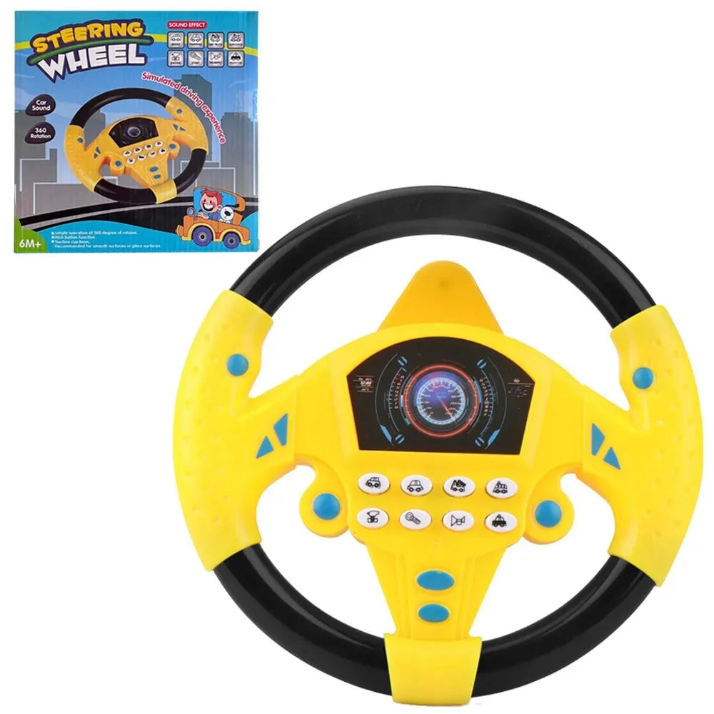 Loomora Bright Start Steering Wheel Toy