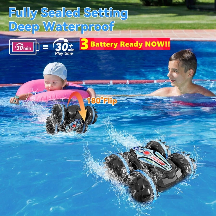 Loomora Amphibious Stunt RC Car