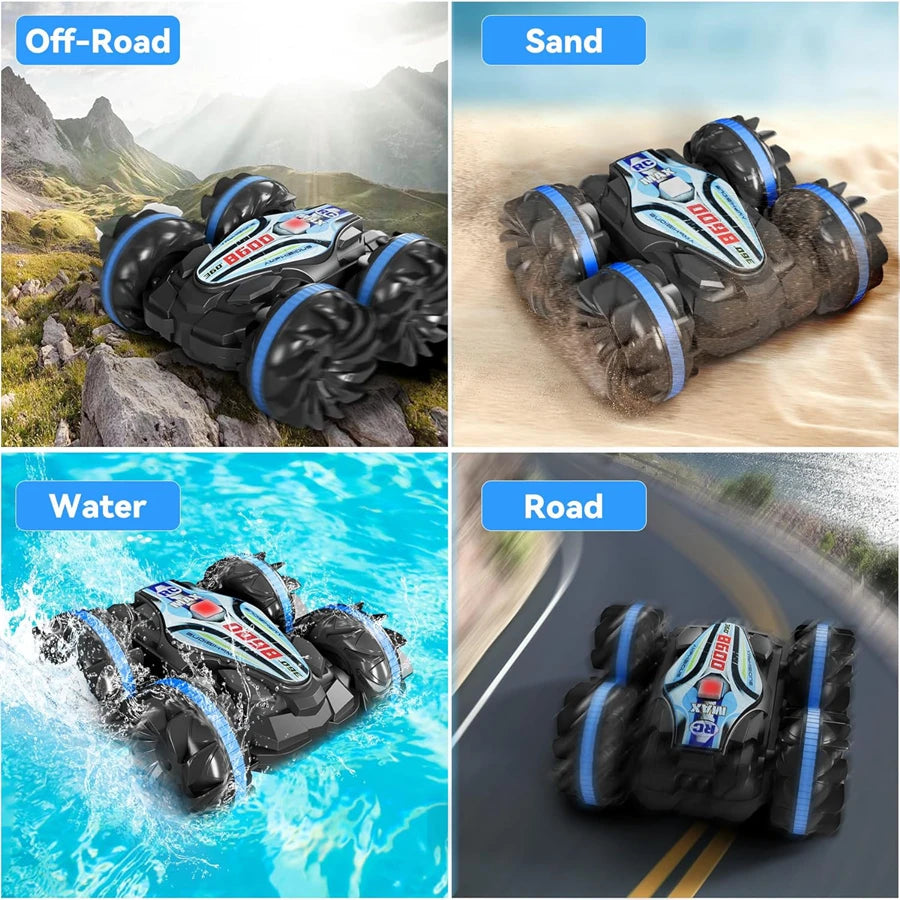 Loomora Amphibious Stunt RC Car
