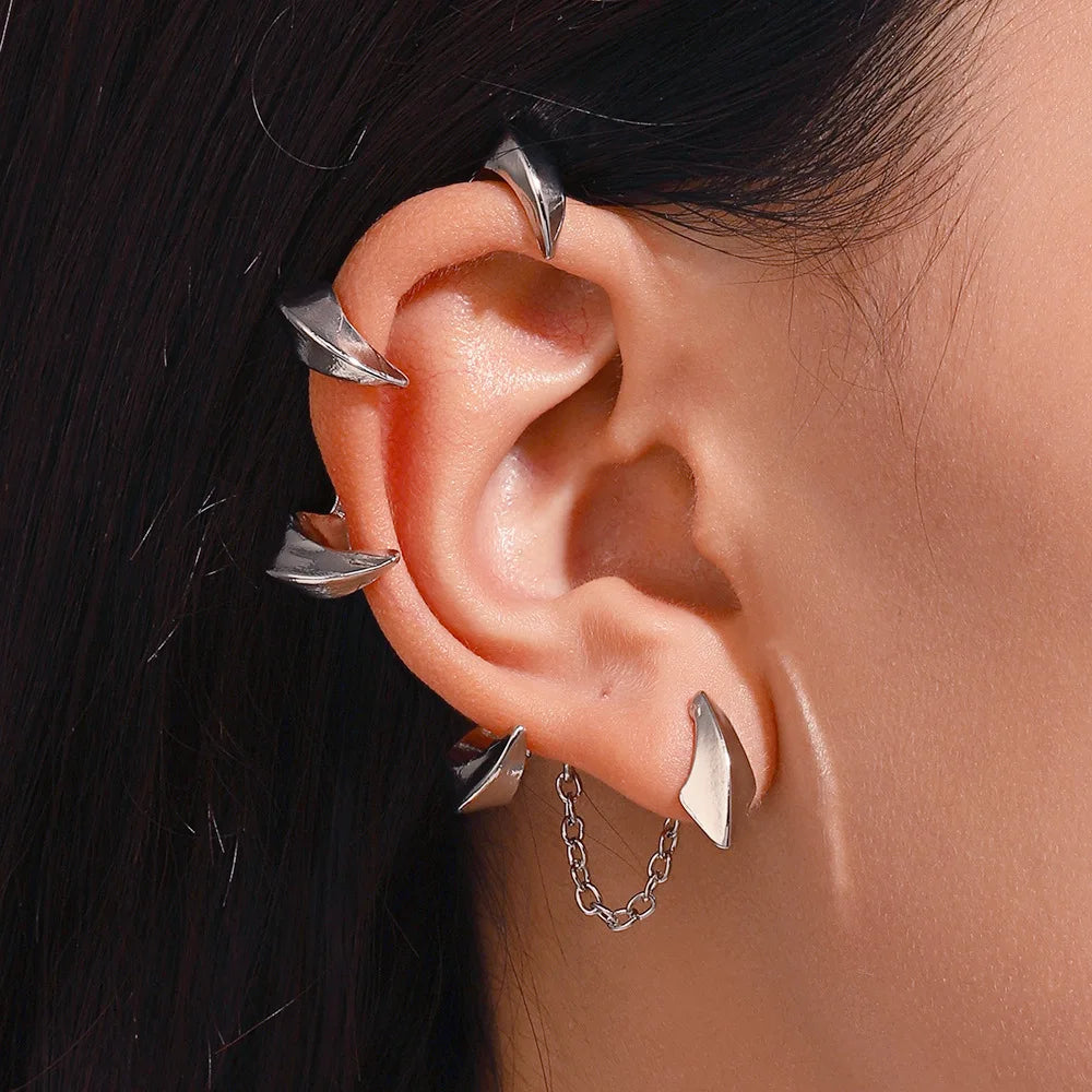 Caligo Chain Earrings
