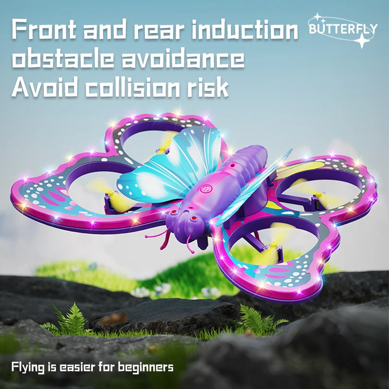 Loomora Glitter Butterfly Drone