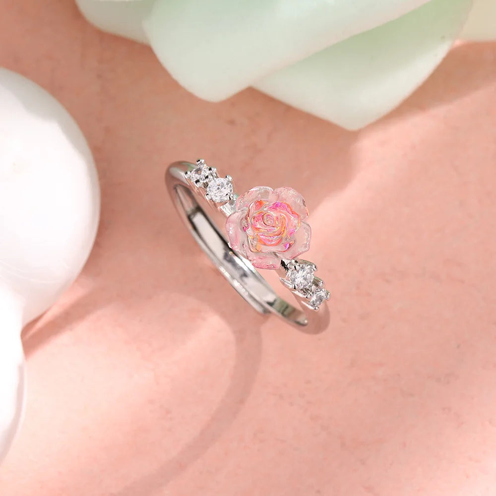 Roselle Flower Ring