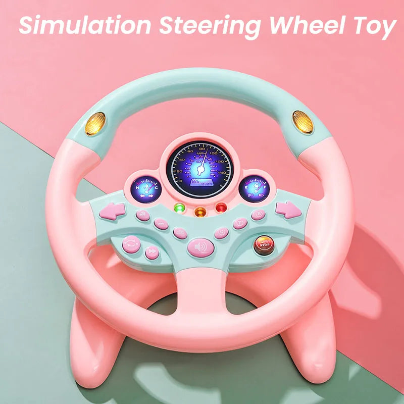 Loomora Bright Start Steering Wheel Toy