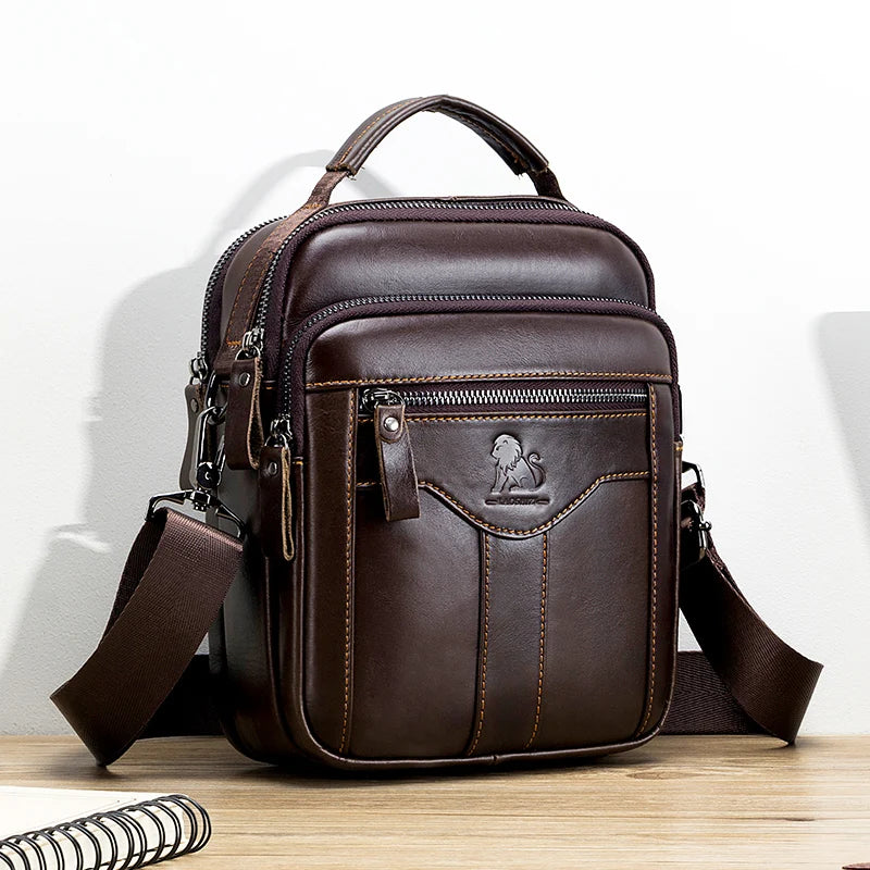Loomora Retro Leather Crossbody Bag