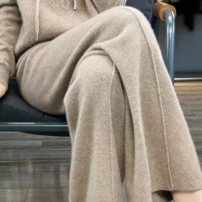 Loomora Cozy Merino Wide Leg Pants
