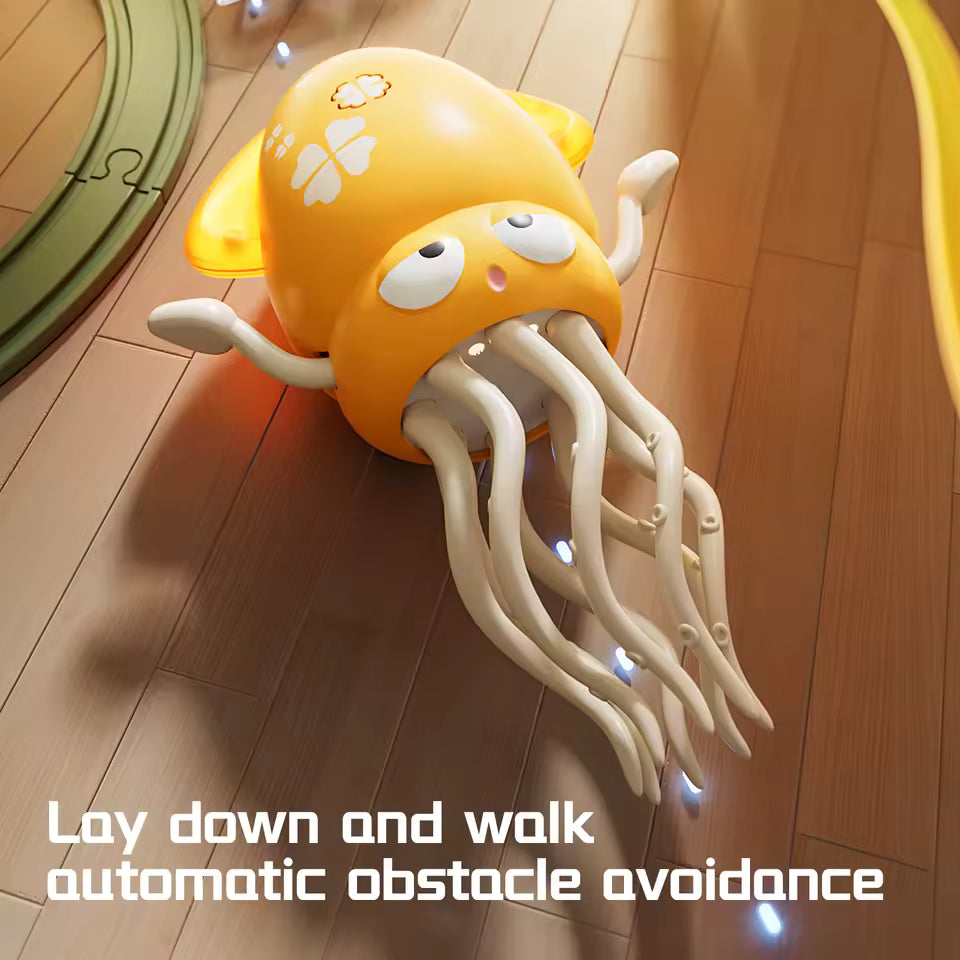 Loomora Light-Up Dancing Squid Toy