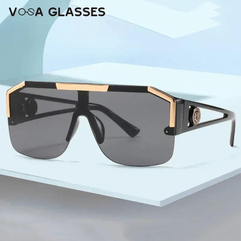 Loomora Luxe Oversized Blue Shades