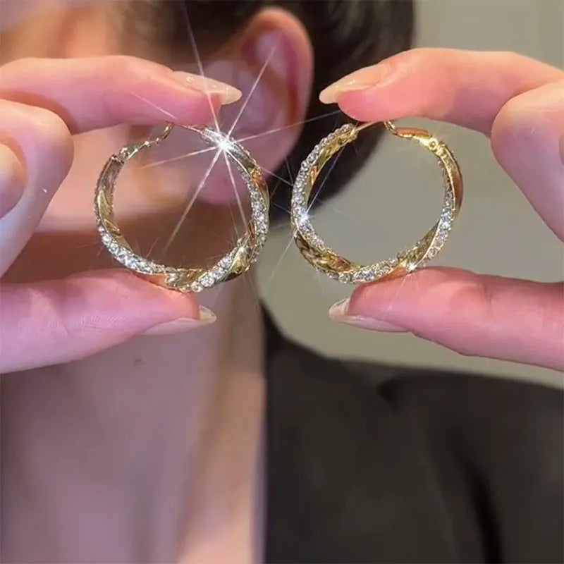 Boucles d'Oreilles Twist Élégantes