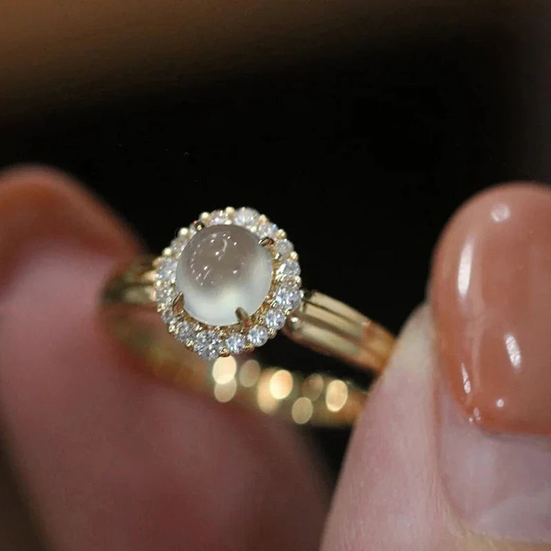 Avery Moonstone Ring