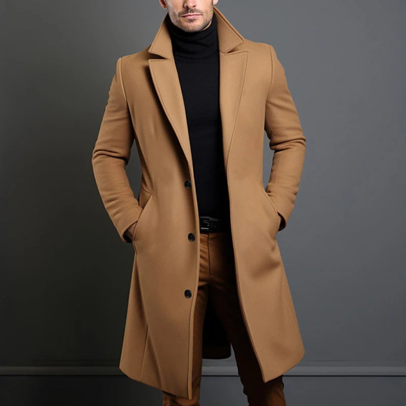 Loomora Luxe Wool Trench Coat