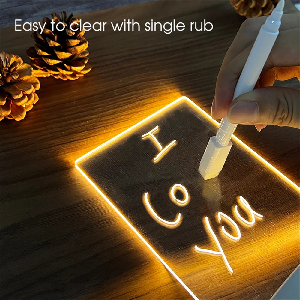 Loomora GlowWrite LED Night Light Customized