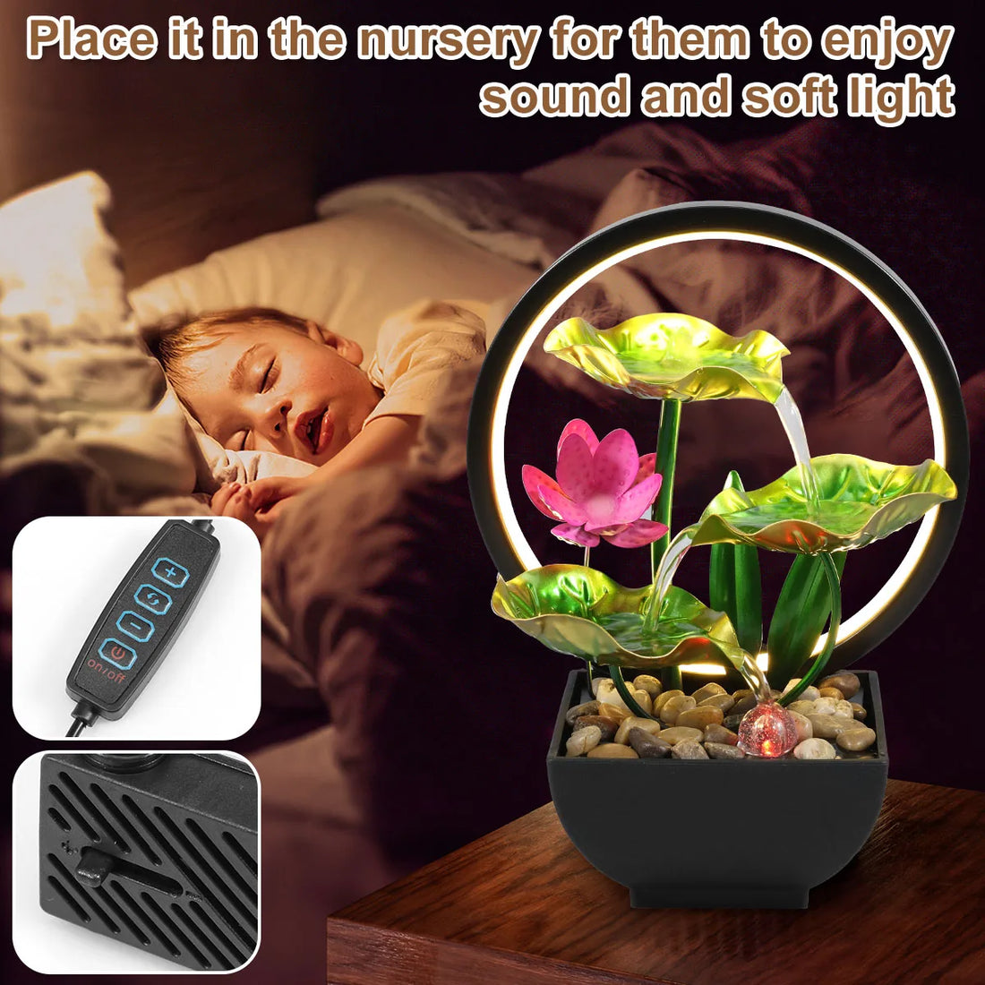 Loomora Serenity USB Water Fountain