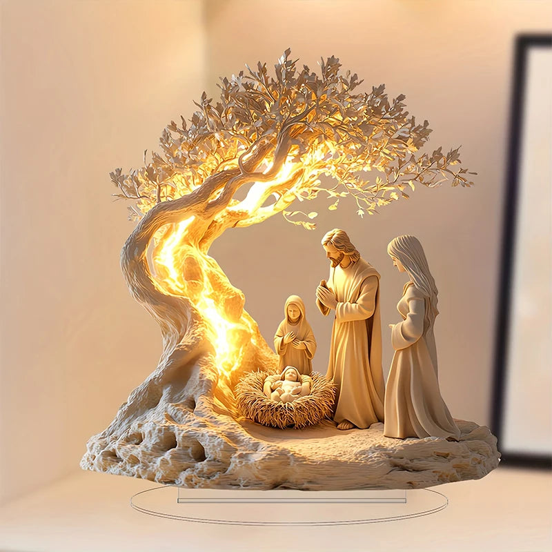 Loomora Easter Nativity Figurine Set